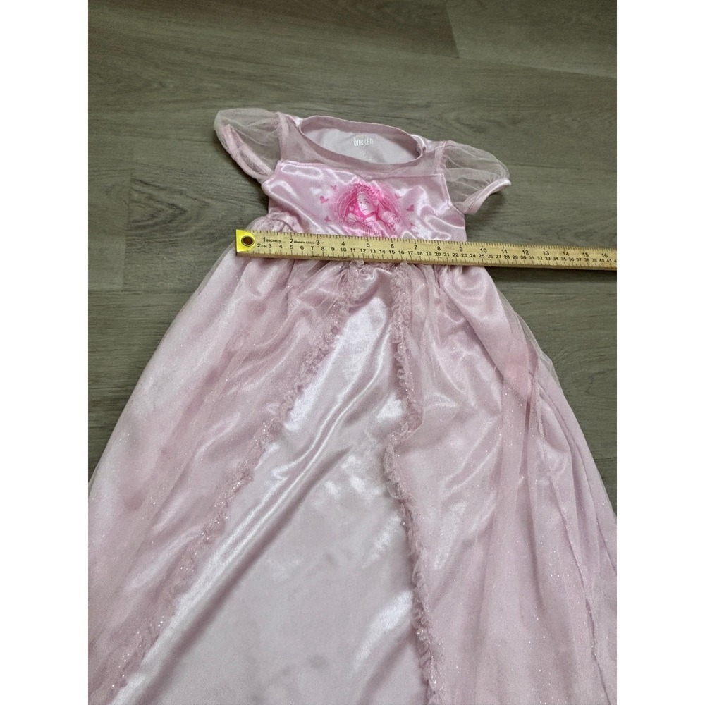 Universal Wicked Glinda the Good Witch Pink Shimmer Nightgown Dress Girls 3T - Picture 2 of 5